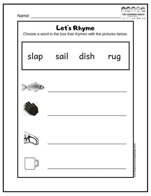 Rhyming Word Hunt 